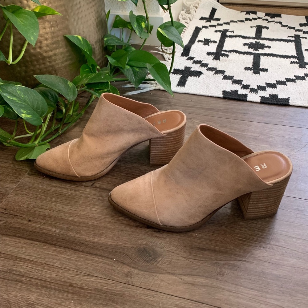 Report open back booties